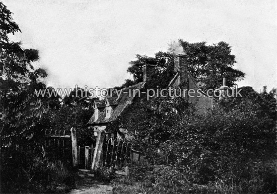 Cottage and Stile, Waterside, Bradwell-on-Sea, Essex. c.1910